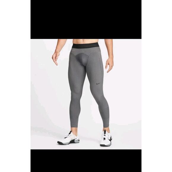 Nike A.P.S. Men's Size XL Dri-FIT ADV Versatile Tights Grey Black DR1890068 CA10